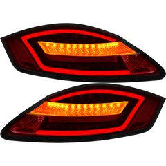 Tail lights set full LED lightbar for Porsche Boxster 987 Cayman year 04-08