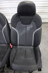 Σαλόνι κομπλέ AUDI Q2 81A μαύρο-γκρι ύφασμα-thumb-1