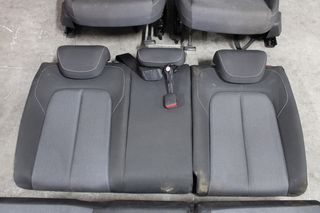 Σαλόνι κομπλέ AUDI Q2 81A μαύρο-γκρι ύφασμα-thumb-3