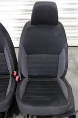 Σαλόνι κομπλέ SKODA Octavia 5E9 Combi Facelift μαύρο-γκρι ύφασμα-thumb-1