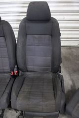 Σαλόνι κομπλέ VW Touran 1T μαύρο-γκρι ύφασμα (5 θέσεις)-thumb-2