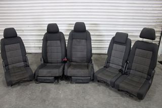 Σαλόνι κομπλέ VW Touran 1T μαύρο-γκρι ύφασμα (5 θέσεις)