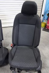 Σαλόνι κομπλέ VW T-Cross 2GM μαύρο-γκρι ύφασμα-thumb-1