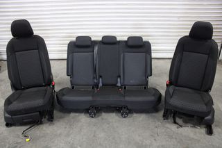 Σαλόνι κομπλέ VW T-Cross 2GM μαύρο-γκρι ύφασμα