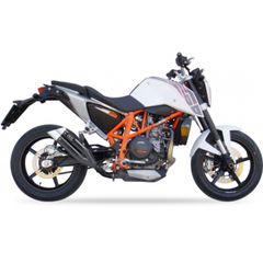 Ixil Εξάτμιση Τελικό Dual HyperFlow Black L3XB KTM 690 DUKE 2012 - 2016