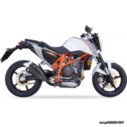 Ixil Εξάτμιση Τελικό Dual HyperFlow Black L3XB KTM 690 DUKE 2012 - 2016