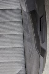 Σαλόνι κομπλέ VW Golf 7 5G4 RLine μαύρο-γκρι ύφασμα-alcantara (5 πόρτες)-thumb-6