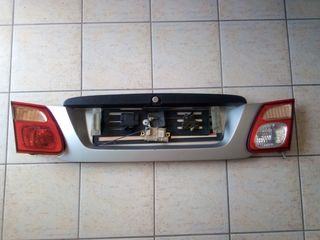 Nissan Almera N16 sedan Ν16 FACELIFT βάση KOPNIZA πινακίδας φώτα φανάρια πίσω σε πίσω τροπετο Πορτ μπαγκαζ 