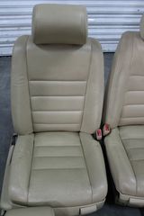 Σαλόνι κομπλέ VW Touareg 7L6 μπεζ δέρμα-thumb-2
