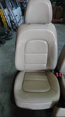 Σαλόνι κομπλέ AUDI A4 8K5 Sedan μπεζ δέρμα-thumb-2