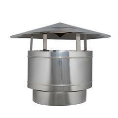 ΚΙΝΕΖΙΚΟ ΚΑΠΝΟΔΟΧΟΥ ΑΝΤΙΑΝΕΜΙΚΟ Φ150 INOX 304CE TECHNOMETAL HELLAS