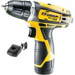 CDD 12V PLUS Δραπανοκατσάβιδο Μπαταρίας 12V (2x2.0Ah) - ΜΕ ΜΠΑΤΑΡΙΑ & ΦΟΡΤΙΣΤΗ - F.F. GROUP (#41304)