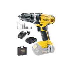 CDD/35 20V PLUS Δραπανοκατσάβιδο Μπαταρίας 20V (2x2.0Ah) - ΜΕ ΜΠΑΤΑΡΙΑ & ΦΟΡΤΙΣΤΗ - F.F. GROUP (#41624)