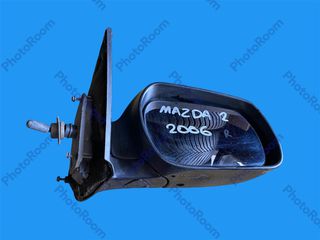 MAZDA 2 2002-2007 ΜΕΤΑΧΕΙΡΙΣΜΕΝΑ ΑΝΤΑΛΛΑΚΤΙΚΑ ( καθρέπτης χειροκίνητος δεξιός πόρτας συνοδηγού )