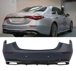 ΠΡΟΦΥΛΑΚΤΗΡΑΣ ΠΙΣΩ Mercedes S-Class W223 (2020-up) AMG Line Design