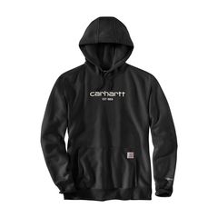 Φούτερ Carhartt Logo graphic hoodie black 105569-BLK | Μαύρο
