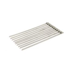Ανοξείδωτα Δεματικά Exhaust tie wraps 8" long clear stainless