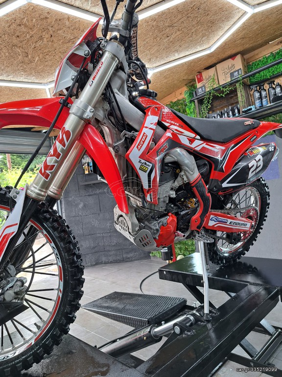 honda crf red moto