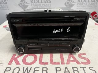 RADIO CD VW GOLF VI 2008-2013 ΓΝΗΣΙΟ 