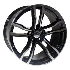 REPLICA ΖΑΝΤΕΣ BMW 510 21X10-11 ET40/38 5X120 BLACK MACHINED FACED