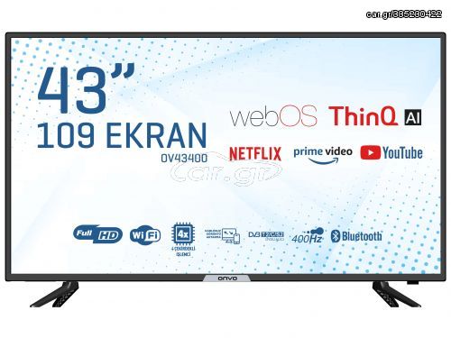 Onvo OV43400 webOS Smart D-LED 43" TV (2022)