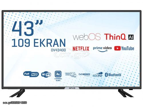 Onvo OV43400 webOS Smart D-LED 43" TV (2022)