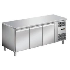 ΠΡΟΣΦΟΡΑ!!! KARAMCO SNACK GN3200TN Ψυγείο Πάγκος Συντήρησης με 3 Πόρτες - 1790x600x850mm