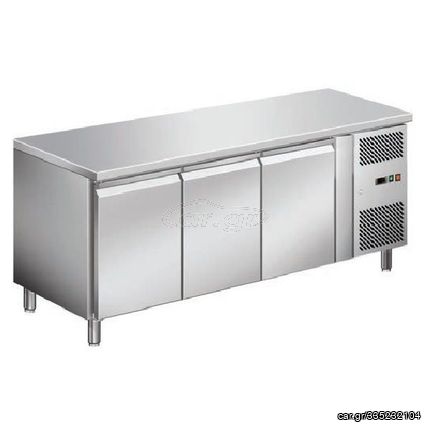 ΠΡΟΣΦΟΡΑ!!! KARAMCO SNACK GN3200TN Ψυγείο Πάγκος Συντήρησης με 3 Πόρτες - 1790x600x850mm