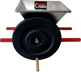 Σπαστήρας σταφυλιών χειροκίνητος GRIFO PMN INOX 40x40