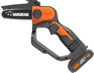 Κλαδευτικό αλυσοπρίονο μπαταρίας Worx WG324E με Μήκος Λάμας 12cm