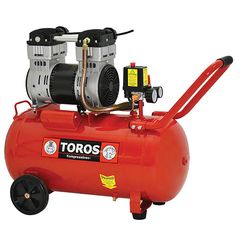 TOROS: ΑΕΡΟΣΥΜΠΙΕΣΤΗΣ 50LT/1,55HP OILFREE ΧΑΜ. ΘΟΡΥΒΟΥ