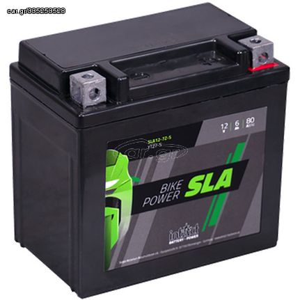 ΜΠΑΤΑΡΙΑ  ΜΟΤΟΣΥΚΛΕΤΑΣ INTACT YTZ7-S SLA 12V 6AH 80CCA 1TEM