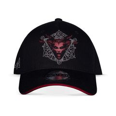 Diablo IV Curved Bill Cap Seal Of Lilith ONE SIZE ΜΑΥΡΟ