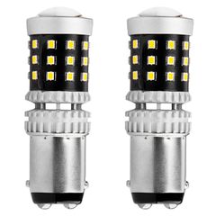 ΛΑΜΠΑΚΙΑ ΔΙΠΟΛΙΚΑ LED ΛΕΥΚΑ CAN-BUS P21/5w BAY15D 12/24V 39xSMD 2016 ΑMiO - 2 TEM.