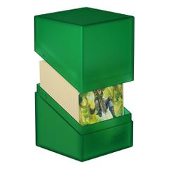 Ultimate Guard Boulder Deck Case 100+ Standard Size Emerald-thumb-1