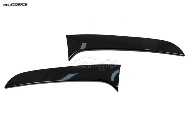 Trunk Rear Window Fin Spoiler suitable for BMW 1 Series F20 F21 (2011-2019) Piano Black