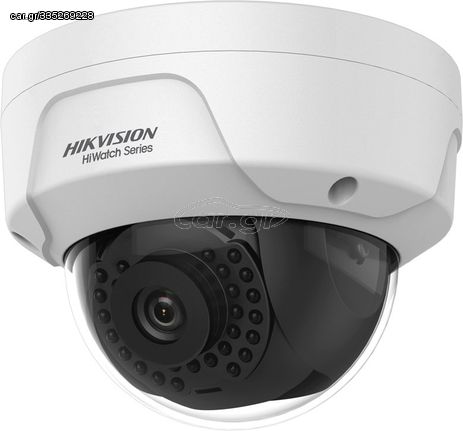 Hikvision Hiwatch Ip κάμερα POE, 2.8mm, 4MP, IP67 & IK10 - (HWI-D140H)