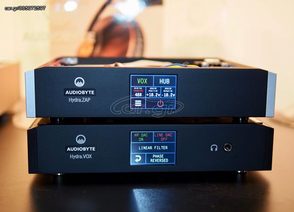 DAC USB AUDIOBYTE  HYDRA VOX DSD + HYDRA ZAP POWER SUPPLY