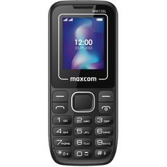 Maxcom MM135 Light (Dual Sim) 1,77 με Bluetooth, Φακό, Ανοιχτή Ακρόαση και Ραδιόφωνο Μόνο με Καλώδιο Φόρτισης Μαύρο - Μπλέ.