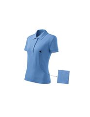Malfini Cotton polo shirt W MLI21315 sky blue