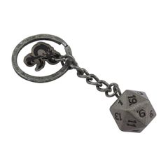 Dungeons and Dragons D20 Keyring