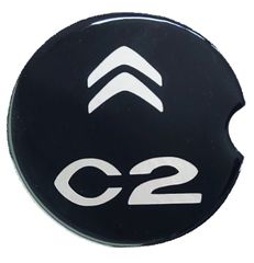 CITROEN C2 3D 2003>2009 ​ ΑΥΤΟΚΟΛΛΗΤΟ ΤΑΠΑΣ ΡΕΖΕΡΒΟΥΑΡ 14,5 cm ΜΑΥΡΟ/ΧΡΩΜΙΟ ΜΕ ΕΠΙΚΑΛΥΨΗ ΕΠΟΞΕΙΔΙΚΗΣ ΡΥΤΙΝΗΣ (ΥΓΡΟ ΓΥΑΛΙ) - 1 ΤΕΜ.