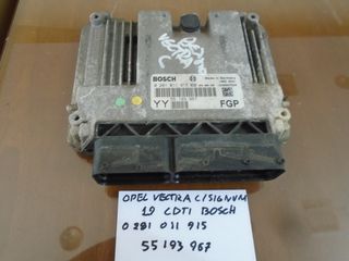 OPEL VECTRA C/SIGNUM 1.9 CDTI BOSCH 0 281 011 915   55193967