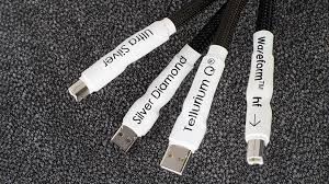 TELLURIUM COPPER – SILVER DIAMOND USB CABLE -thumb-16
