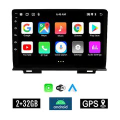 KIROSIWA 2+32GB HONDA HRV (μετά το 2021) Android οθόνη αυτοκίνητου 2GB με GPS WI-FI (ηχοσύστημα αφής 9" ιντσών OEM Youtube Playstore MP3 USB Radio Bluetooth Mirrorlink εργοστασιακή, 4x60W, AUX)