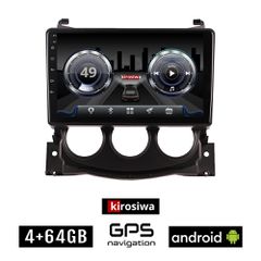KIROSIWA 4+64GB NISSAN 370Z (2009 - 2012) Android οθόνη αυτοκίνητου 4GB με GPS WI-FI (ηχοσύστημα αφής 9" ιντσών Youtube Playstore MP3 USB Radio Bluetooth Mirrorlink DSP 4x60W Apple Carplay Android Aut
