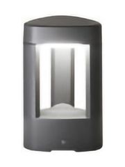 Κολωνάκι Εξ. Χώρου IP54 200x125mm 1XGX53 220-240V AC Ανθρακί Μεταλλικό Gea Luce Janet GES493
