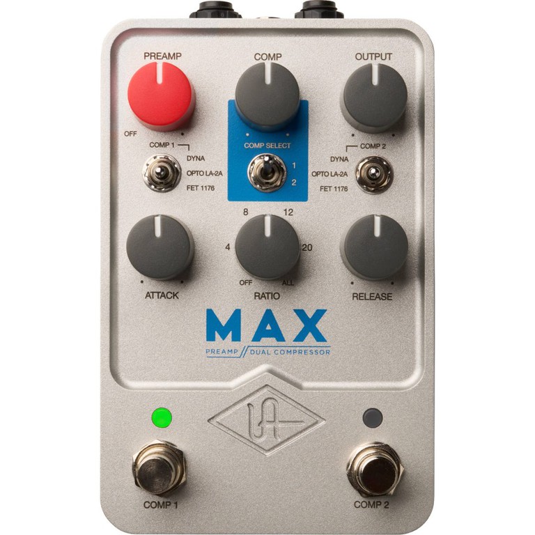 Universal Audio Max Preamp and Dual Compressor Pedal - Universal Audio