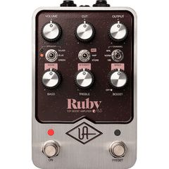 Universal Audio Ruby '63 Top Boost Amplifier Pedal - Universal Audio