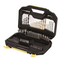 Τρυπάνι και μύτες σετ 70τεμ. σε κασετίνα (13τεμ. τρυπάνια τιτανίου 1,5-8mm, 5τεμ. διαμαντοτρύπανα 4-8mm, 5τεμ. τρυπάνια ακίδος 3-8mm, μύτες 12τεμ. Χ50mm, μύτες 12τεμ. Χ25mm, μαγνητικό αντάπτορα, 8τεμ.